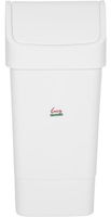 Afvalbak met tuimeldeksel | wit | Scott Young | L570