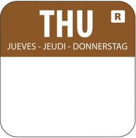 Voedseletiketten Donderdag | Kleurcode Bruin | Vogue | L934