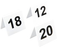 Olympia plastic tafelnummers 11-20 | L982