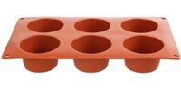 Siliconen bakvorm | 6 muffins | Pavoni Italia | N933