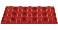Siliconen bakvorm | 15 taartjes | Pavoni Italia | N935