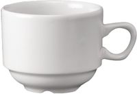 Churchill Whiteware Nova Stapelbare Theekopjes 212ml (24 Stuks) - Churchill P271