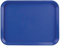 Dienblad Polypropeen, 305 x 415mm, Blauw, Olympia Kristallon, P506