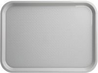 Dienblad Polypropeen, 35 x 45cm, Grijs, Olympia Kristallon P508