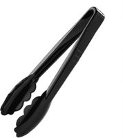 Serveertang | 23cm | Zwart | Vogue | P924