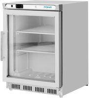 Polar C-Series Onderbouw RVS Display Vrieskast - PC008