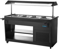 Polar PG007 G-Serie Gekoelde Buffetbar Zwart