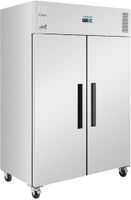Polar PG594 G-Series dubbeldeurs staande koelkast met geforceerde lucht 1200Ltr