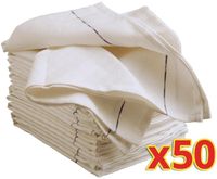 Vogue Katoenen Wachtdoekjes in Bulk Kopen (50 Stuks) - S114