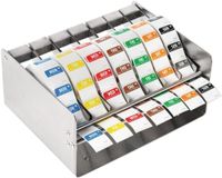Kleurcode Rvs Stickerdispenser + Stickers | Vogue | S154