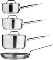 SA689 Essentials Cook Like A Pro 4-Delige Steelpan- en Koekenpannenset