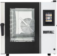 Buffalo Smart Touchscreen Combi Oven 7 X GN 1/1 met Installatiekit - SA774