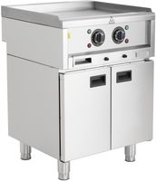 Buffalo 600 Serie Vrijstaande Elektrische Bakplaat 600mm - SA783