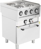 Buffalo 600 Serie 4 Plaat Elektrische Heteluchtoven - SA808