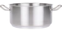 Rvs Kookpan Laag Model | 7,5 liter | Vogue | T177
