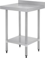 Werktafel | Achteropstand | Rvs | 60cm | Vogue | T379
