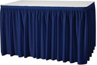 Tafelrok Plissé | Donkerblauw | T997