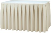 Tafelrok Boxpleat | Ecru | U001