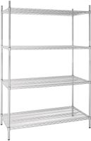 Voorraadrek | 4 Schappen | 122X61cm | Vogue | U257