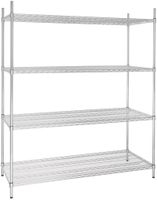 Voorraadrek | 4 Schappen | 152,5 X 61cm | Vogue | U258