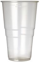 Kunststofo disposable bierbeker 590ml tot vulstreep (1000 stuks) | U384