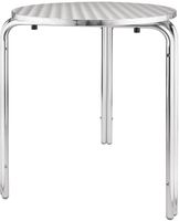 Bolero ronde stapelbare RVS tafel 60cm | U431