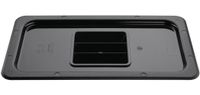 Polycarbonaat Deksel | Zwart | Gn1/3 | Vogue | U476