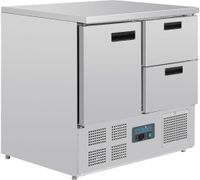 Gekoelde werkbank | 1 deur, 2 laden | 1/1GN | Motor onder | Polar U637