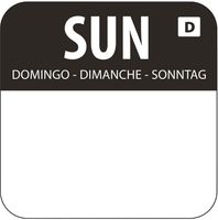 Oplosbare Voedseletiketten | Kleurcode Zondag | Vogue | U783