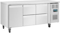 Polar U-Serie Koelwerkbank 1 Deur 4 Lades 358L - Polar UA020