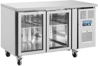 Polar U-Serie Tweedeurs Displaykoeling Laag Model 205L - Polar UA023