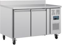 Polar U-Series Dubbele Deurs Werkbank Koeling met Achterwand 282Ltr - UA064