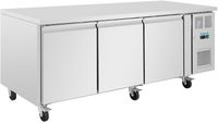 Polar U-Serie 3-Deurs Counter met Euronorm Opslag 634L - UA084