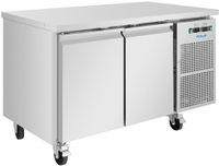 Polar UA086 U-Serie Koel-Vrieswerkbank met 2 Deuren 124L