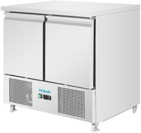 Polar UA089 U-Serie Geventileerde 2-Deurs Saladette 257L