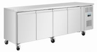 Polar UA107 U-Series vierdeurs slanke koelwerkbank