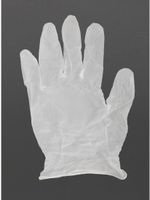 Vinyl Handschoenen | Transparant | Poedervrij | L | Vogue | Y247-L