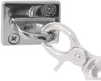 Bolero verchroomde RVS muurhaak | Y733