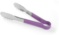 Serveertang 300mm handgreep paars PVC- RVS - Hendi 171783