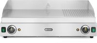 Hendi Bakplaat 2/3 glad, 1/3 geribd 460x720x240 mm 230V 3500W | 203163