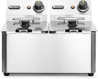 Hendi Friteuse Kitchen Line 2x4 l 230V 2x3000W | 205846