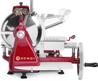 HENDI 210956 Snijmachine, handmatig RETRO 300, , Rood, 720x600x(H)740mm