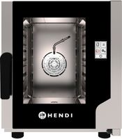 Hetelucht Stoomoven Contact 5x GN 2/3, HENDI, 230V/3200W, 550x754x(H)662mm - 219942