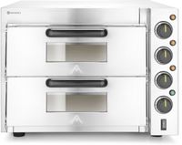 Pizza Oven 2 Kamers Compact, Hendi 220283