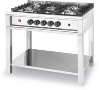 Hendi Gasfornuis - 5 pits, met onderstel | 225806