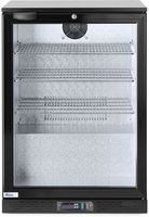 Arktic 226568 Backbar koelkast enkele deur, , 105L, Zwart, 220-240V/120W, 600x530x(H)865mm