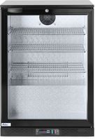Arktic 226568 Backbar koelkast enkele deur, , 105L, Zwart, 220-240V/120W, 600x530x(H)865mm