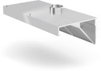 Afzuigkap Voor Muur Montage, HENDI, Profi Line, 1200x700x(H)450mm - HENDI 229293