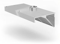 Afzuigkap Voor Muur Montage, HENDI, Profi Line, 1200x700x(H)450mm - HENDI 229316