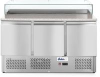 Arktic Pizzawerkbank met 3 deuren 380L | 232873